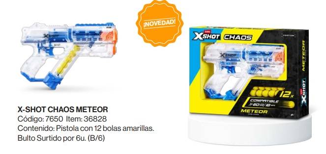 Zuru X-Shot Chaos Meteor 7650/36828