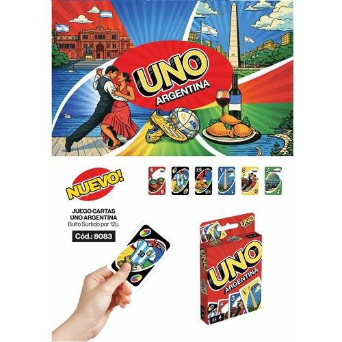 Cartas Uno Version Argentina