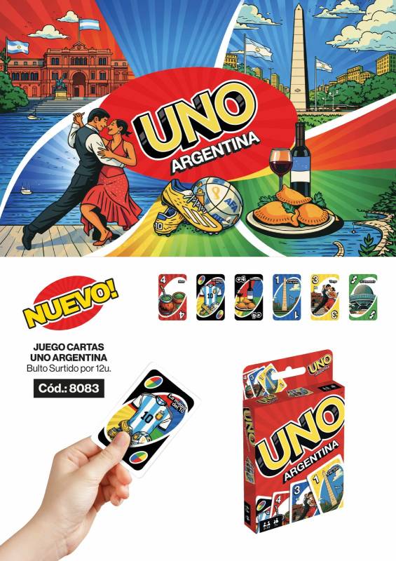 Cartas Uno Version Argentina