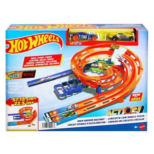 Hot Wheels Pista Htk17 Giro Veloz