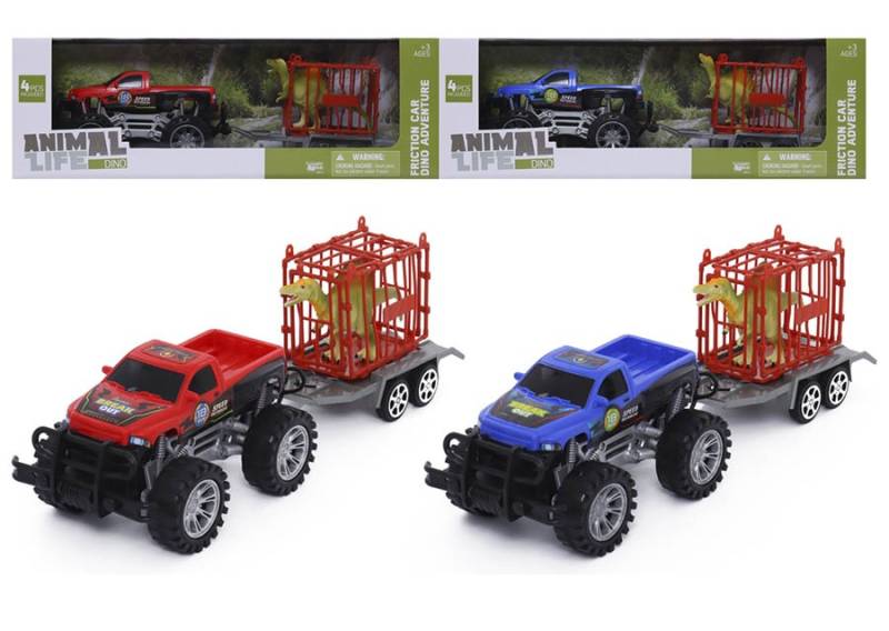 Dinomat Set 4 Pz Veh.friccion Ik295