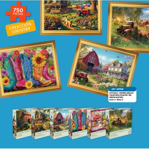 Rompecabezas *750 Country 2951Sb05