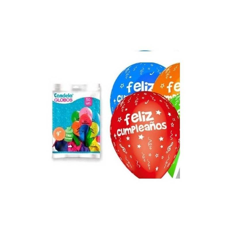 Globos 9 F.cumple Candela *50