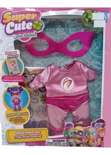 Super Cute Ropita Muñeca 1824/1825