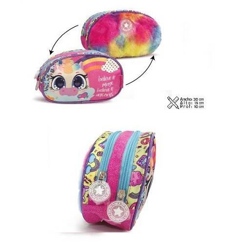 Cartuchera Unicornio 102469 Peluche