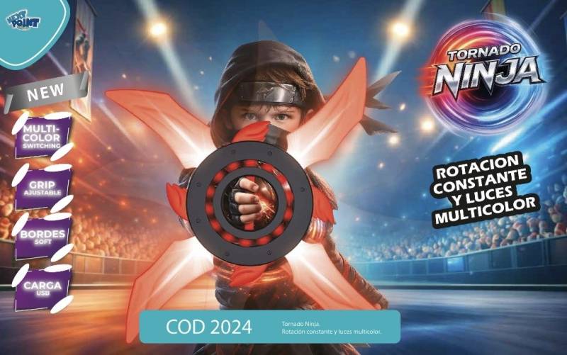 Escudo Con Luz Ninja 2024/667