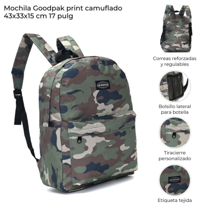 Mochila Goodpack Camuflado 17