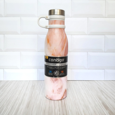 Botella Decorada Rose Quarz