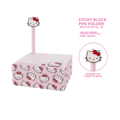 Maw Hello Kitty Sticky Block 100118