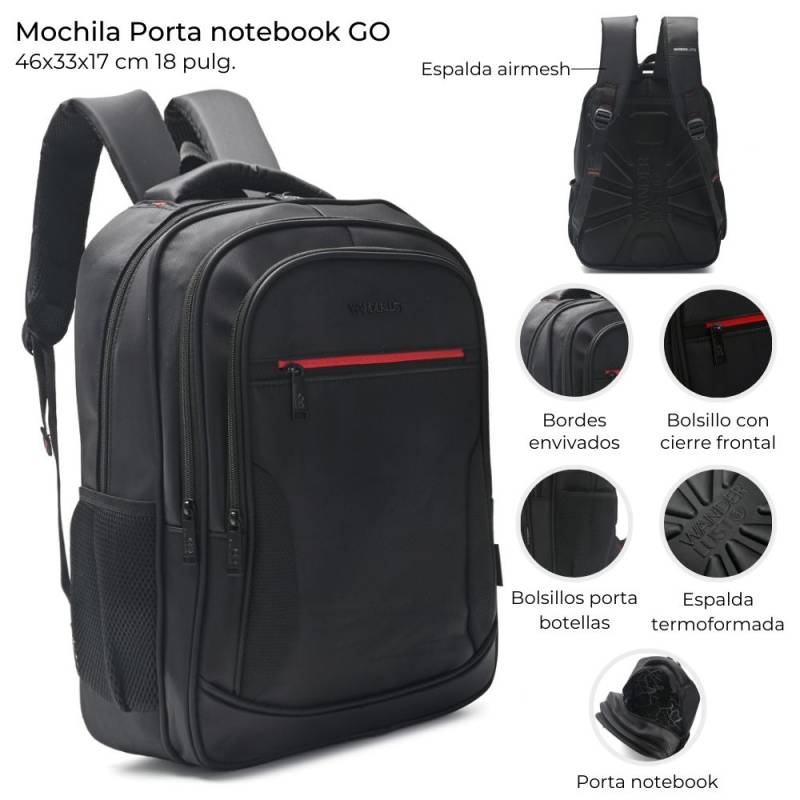 Mochila Go Portanotebook Negro38046