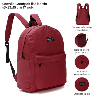 Mochila Goodpack Bordo  17